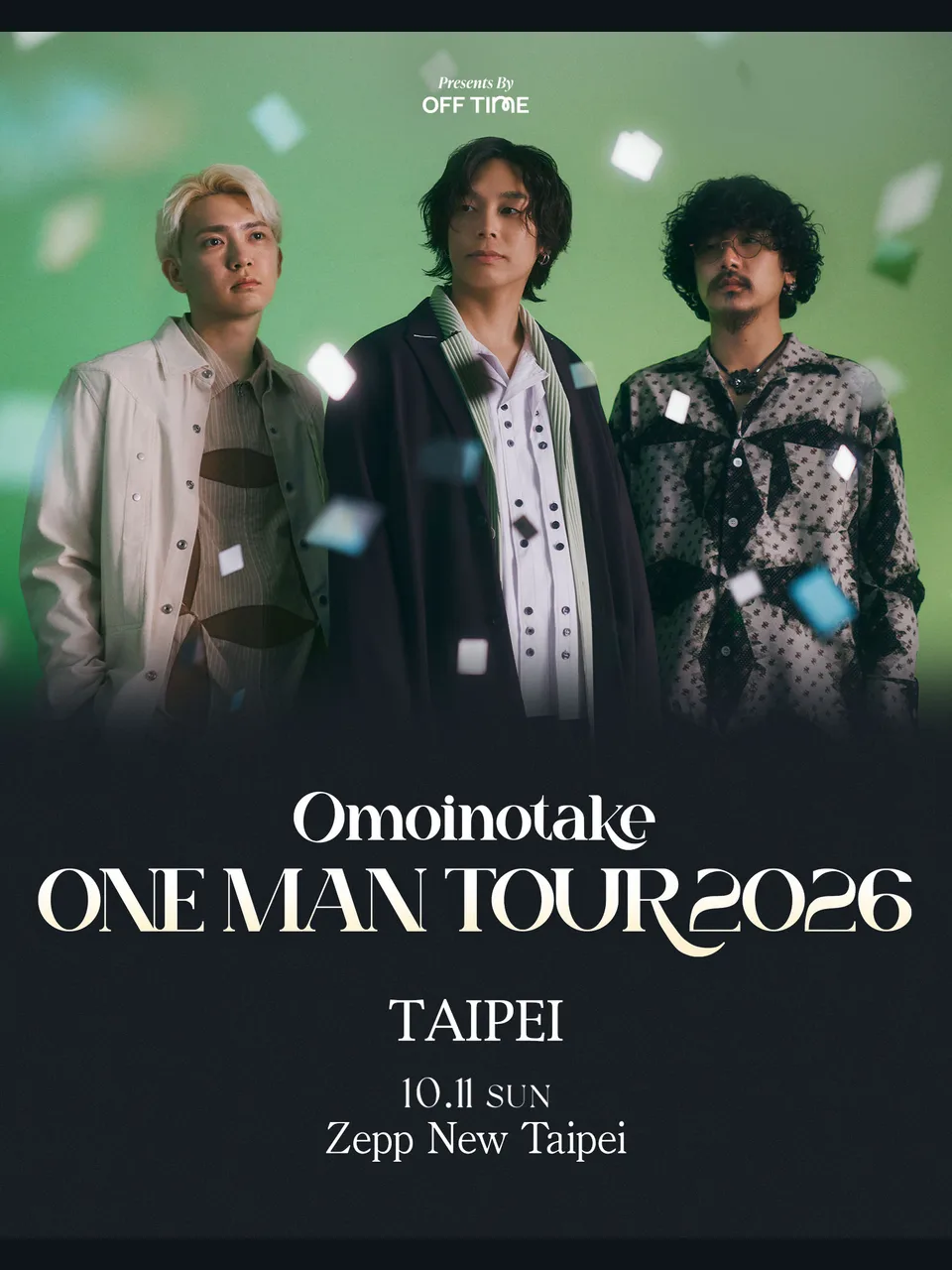 Omoinotake ONE MAN TOUR 2026 TAIPEI 演唱會海報